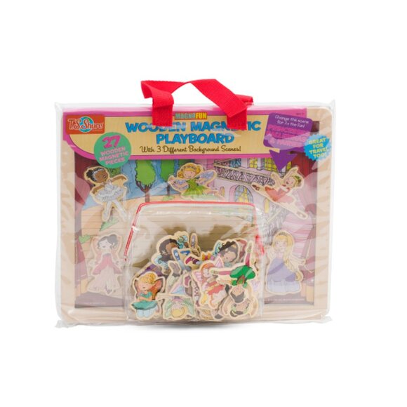 BENDON PUBLISHING multi Princess Ballet And Fairies Wooden Magnetic Playboard - Picture 1 of 1